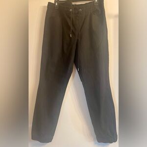 Rewash Jeans Womens XL Denim Joggers Drawstring Elastic Waist High Rise Black
